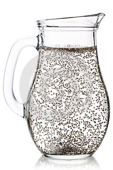 Chia fresca water jug, paths photo