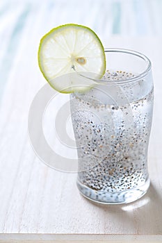 Chia Seed Drink, vertical