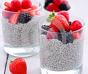 Chia seed pudding