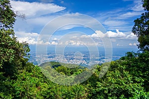 Chiang Mai, mountains and jungle landscape, Thailand