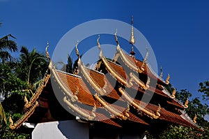 Chiang Mai, Thailand: Vihan Hall Roofs