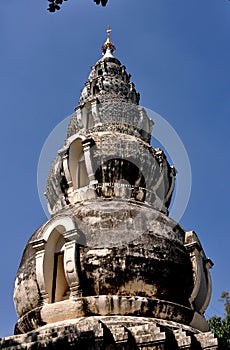 Chiang Mai, Thailand: Wat Ku Tao Spherical Chedi