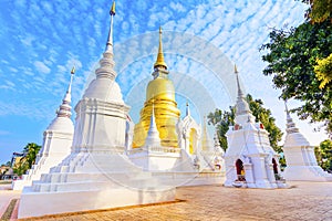 Chiang Mai, Thailand: Wat Suan Dok Chedis