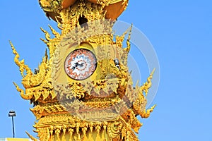 Chiang Rai Golden Clock Tower, Chiang Rai, Thailand