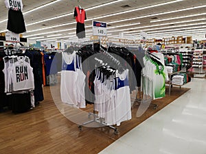 CHIANG RAI, THAILAND - FEBRUARY 15 : sprot vest on sale in supermarket on February 15, 2019 in Chiang rai, Thailand