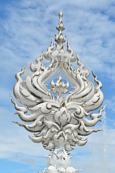 CHIANG RAI, THAILAND - NOVEMBER 21 : Wat Rong Khun buildings and