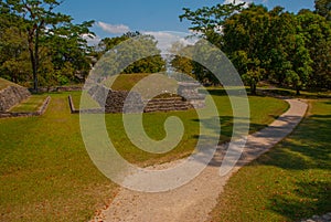 Chiapas, Mexico. Palenque. The ruins of the great city of Maya in the North-East of the Mexican state of Chiapas