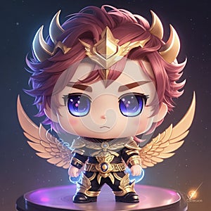 Chibi Delights: A Tiny Hyperrealistic Anime Adventure photo