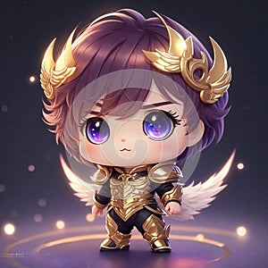 Chibi Delights: A Tiny Hyperrealistic Anime Adventure photo