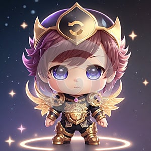 Chibi Delights: A Tiny Hyperrealistic Anime Adventure photo