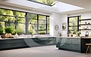 Chic 3D Render: Beautifully Designed Kitchen