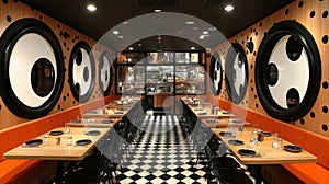 Chic Restaurant Interior Design