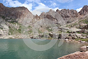 Chicago Basin, San Juan Range of the Colorado Rocky Mountains