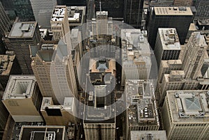 Chicago bird-eye view