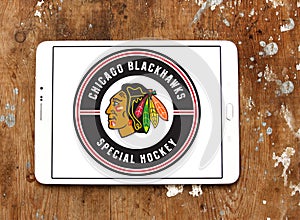 Chicago Blackhawks hockey team logo