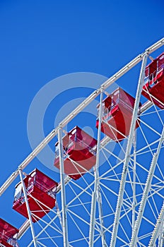 Chicago: cabins of Ferris Wheel at Navy Pier