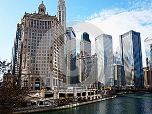 Chicago City, View From River