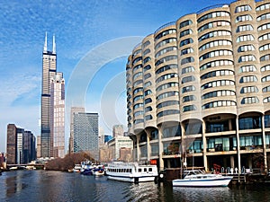 Chicago City, View From River