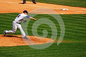 Firing a fastball