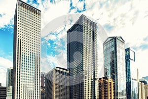 Chicago downtown architecture