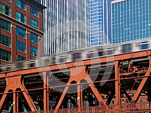 The Chicago Elevated Train