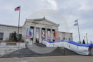 Main entrance of Shedd Aquarium