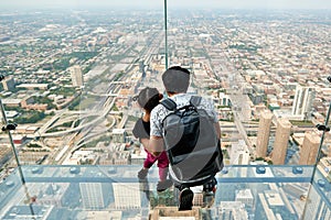 Skydeck Chicago Willis Tower