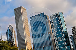 Chicago Illinois skyline