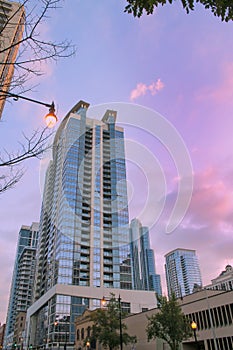 Chicago Illinois skyline photo