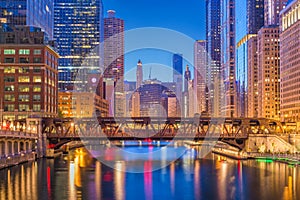 Chicago, Illinois, USA Cityscape photo