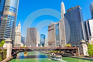 Chicago, Illinois, USA Sightseeing River Cruises photo