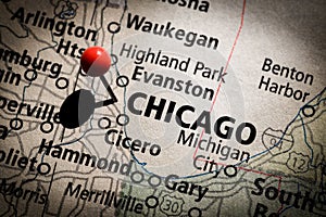 Chicago Map photo