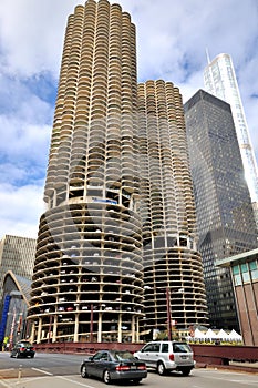 Chicago Marina City twins Towers