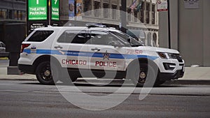 Chicago PD police car