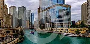 Chicago River Blues - downtown Chicago