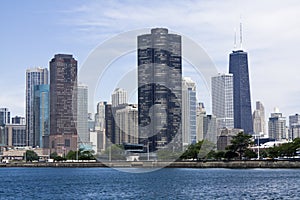 Chicago seen from Lake Michigan