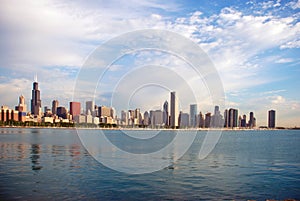 Chicago skyline photo