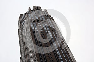 Chicago skyline building view of one of the tallest buildings.