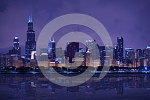 Chicago Skyline Panorama