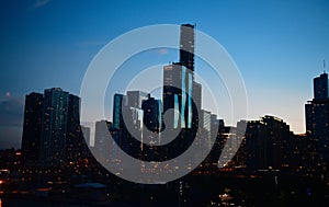 Chicago Skyline At Twilight #1