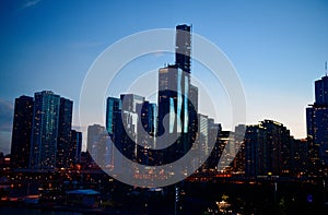 Chicago Skyline At Twilight #2