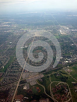 Chicago suburban grid