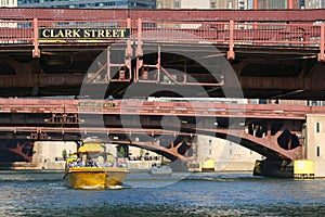 Chicago Water Taxi at downtown