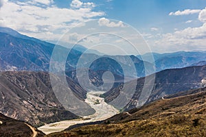 Chicamocha Canyon Mesa de Los Santos Santander Colombia photo