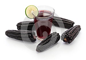 Chicha morada, peruvian purple corn drink