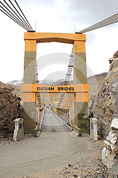 Chicham bridge ladakh.