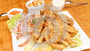 Chicharron de Mariscos - Peruvian Food photo