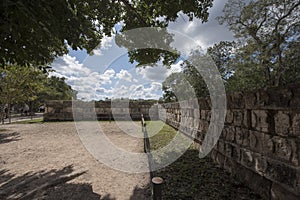 Architectural details at ChichenItza Archaeological Complex-Yucatan-Mexico 290 photo