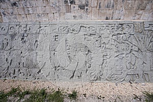 Architectural details at ChichenItza Archaeological Complex-Yucatan-Mexico 315 photo