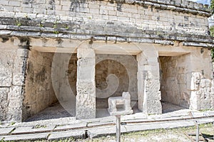Architectural details at ChichenItza Archaeological Complex-Yucatan-Mexico 328 photo